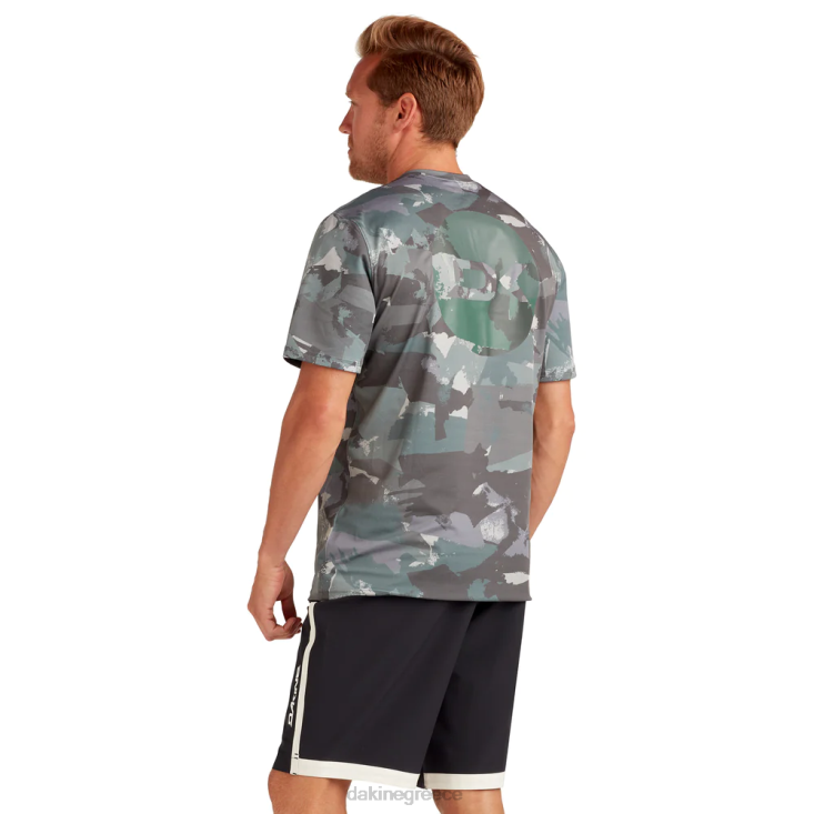 γρ Dakine άνδρες αποστολή χαλαρή εφαρμογή κοντομάνικο rashguard πλήρωμα apex camo μικρό 4D06T248 είδη ένδυσης