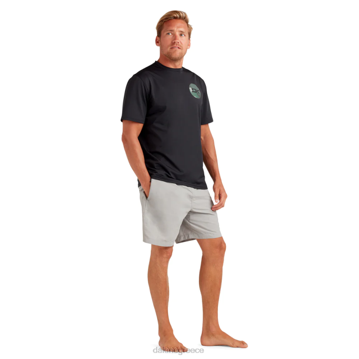 γρ Dakine άνδρες αποστολή χαλαρή εφαρμογή κοντομάνικο rashguard πλήρωμα μαύρο/κορυφαίο camo 4D06T247 είδη ένδυσης