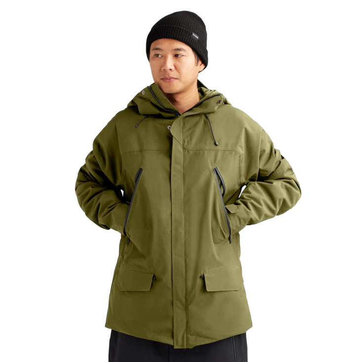 γρ Dakine άνδρες μπουφάν 20k με μόνωση γήινο πράσινο 4D06T19 είδη ένδυσης