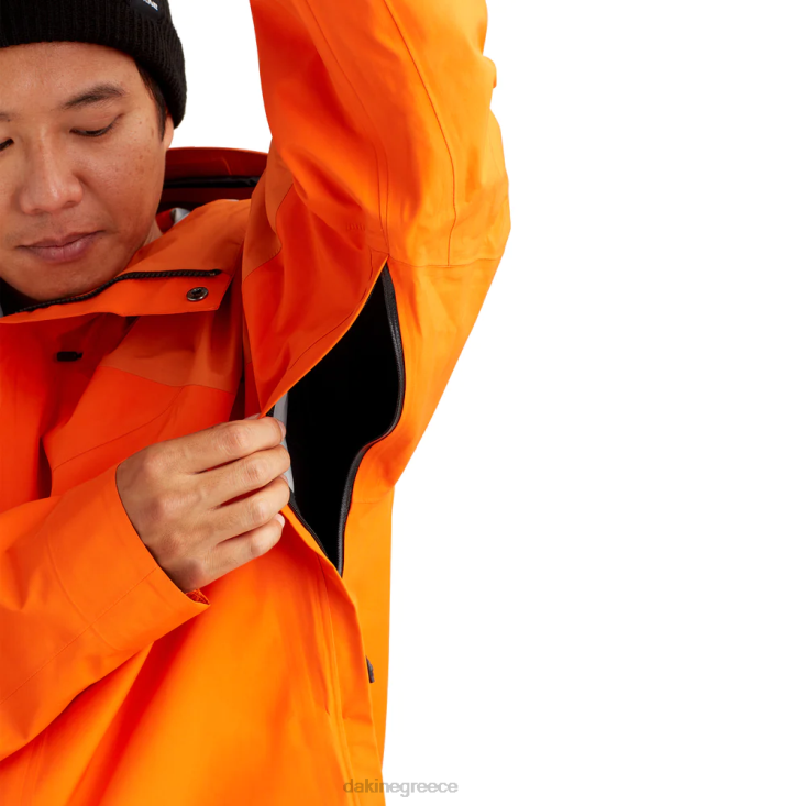 γρ Dakine άνδρες Μπουφάν stoker gore-tex 3l φλόγα πορτοκαλί 4D06T1 είδη ένδυσης