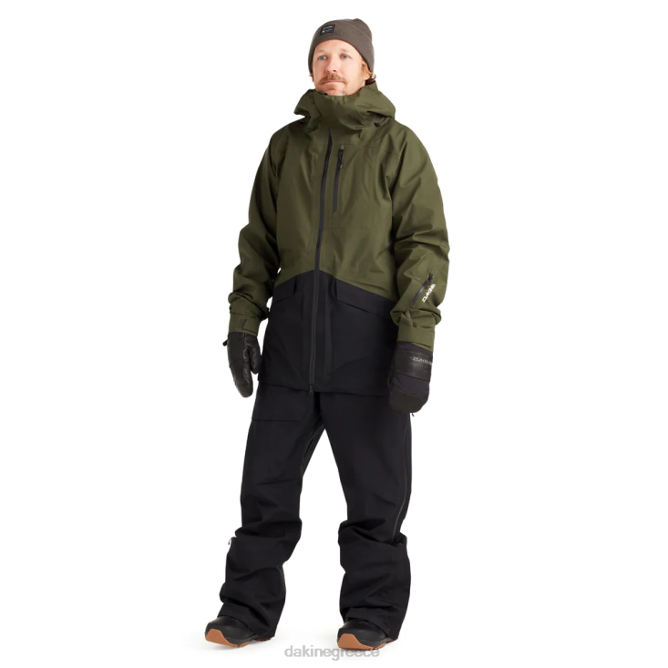 γρ Dakine άνδρες Μπουφάν stoker gore-tex 3l πράσινο τύρφη 4D06T4 είδη ένδυσης