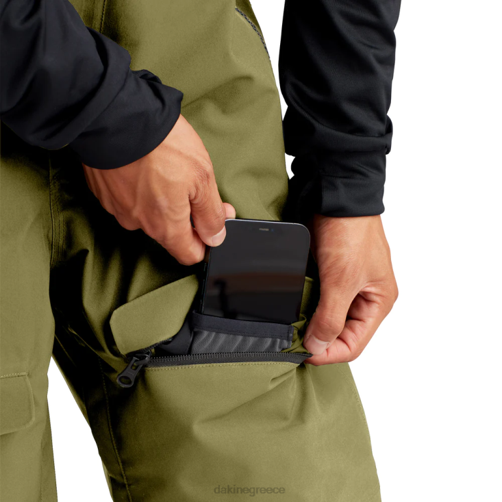 γρ Dakine άνδρες φτάνουν 20k 2l παντελόνι γήινο πράσινο 4D06T22 είδη ένδυσης