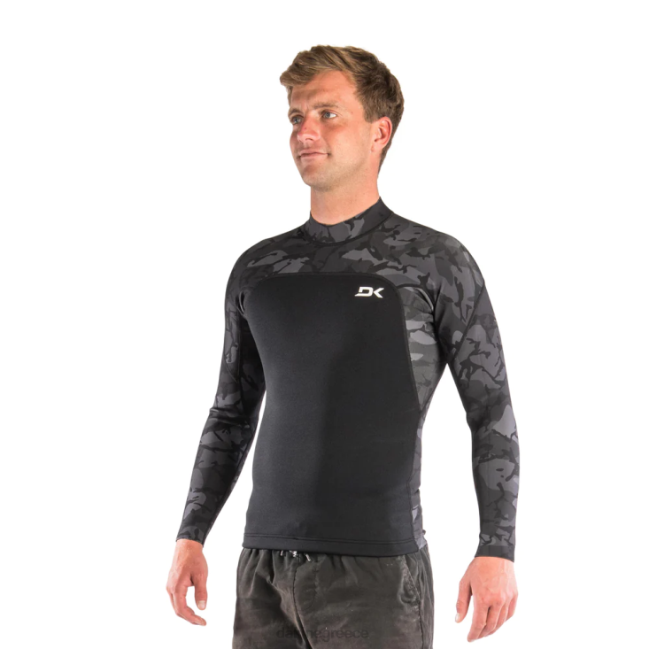 γρ Dakine άνδρες κβαντικό μπουφάν 2/1mm f/l μαύρο camo/λευκό 4D06T97 είδη ένδυσης