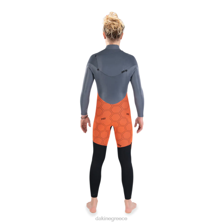 γρ Dakine άνδρες κβαντικό φερμουάρ στο στήθος ολόσωμη φόρμα 3/2mm μαύρο/γκρι 4D06T106 είδη ένδυσης