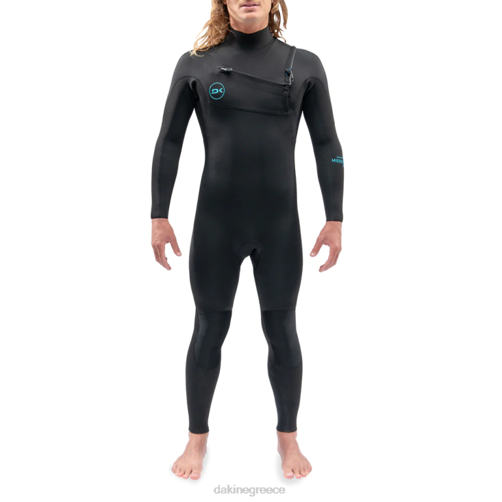 γρ Dakine άνδρες Ολόσωμη φόρμα με φερμουάρ στο στήθος mission 5/4/3mm μαύρο - 21 4D06T121 είδη ένδυσης
